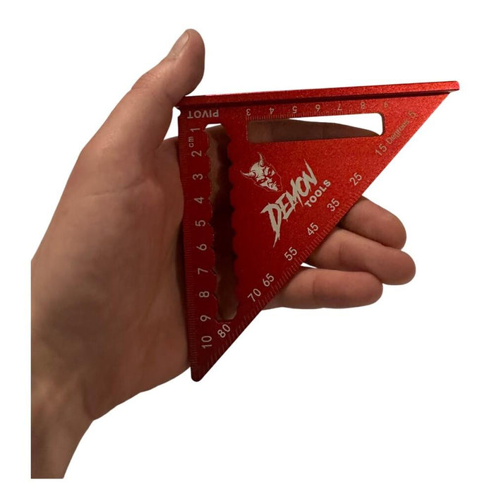 Speed Demon Mini 115mm Speed Square Red DT-66601