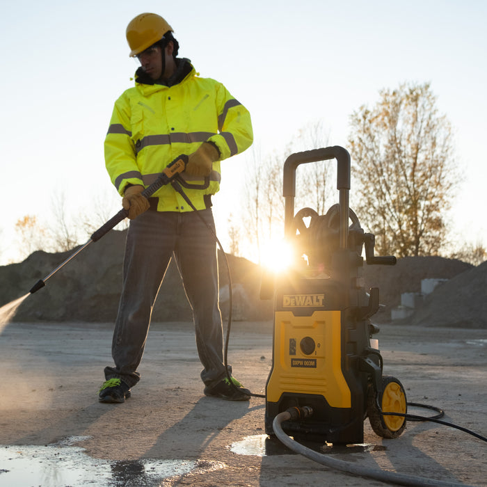 DeWalt DXPW003M 160bar 520L/hr 2.4kW High Pressure Washer with Hose Reel