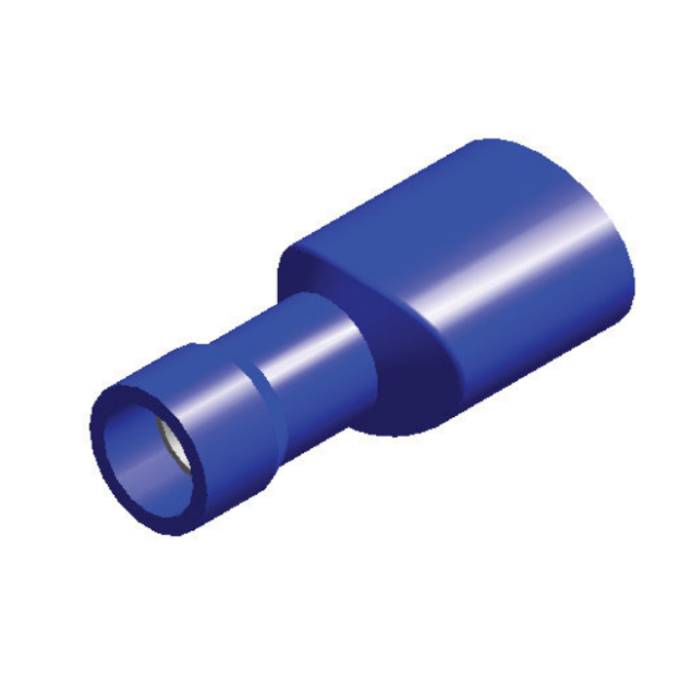 247 Lighting Blue Female Insulated Terminal Spade 6.3mm (25pk)