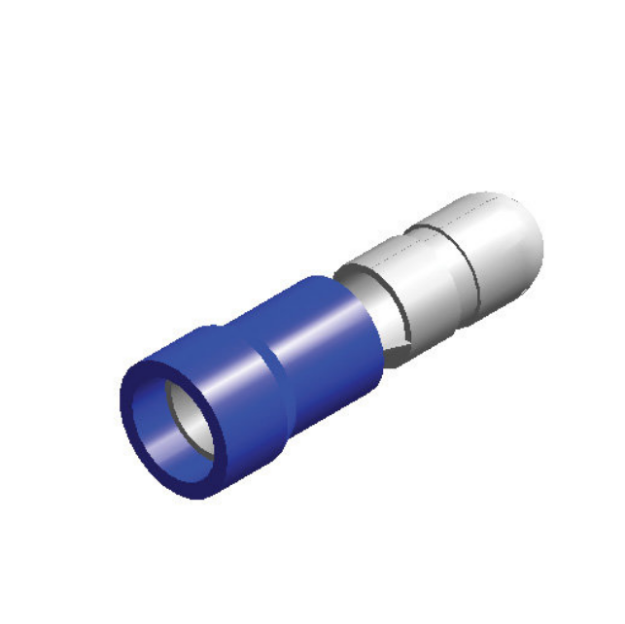 247 Lighting Blue Male Bullet Connector 5mm (25pk)