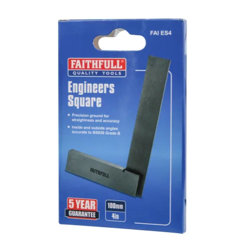 Faithfull Engineer's Square 100mm (4in)