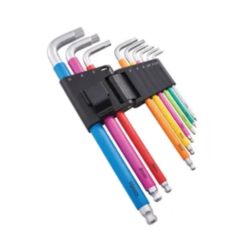 coloured hex key set