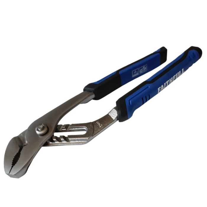 Faithfull 250mm (10'') Soft Grip Waterpump Pliers (Capacity 44mm)