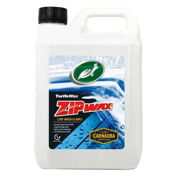 Turtlewax 2.5L Zip Wax Car Wash & Wax