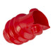 red plastic strap gaiter