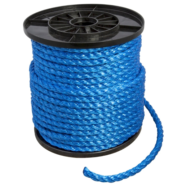 General Purpose 10mm x 55M Blue Polypropylene Rope Reel — Mallow Tools