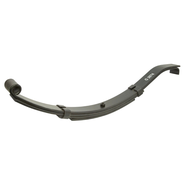 Leaf spring with 'G-Body' branding on a white background