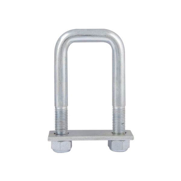 Zinc Plated U-Bolt 5'' x 2'' x 16mm