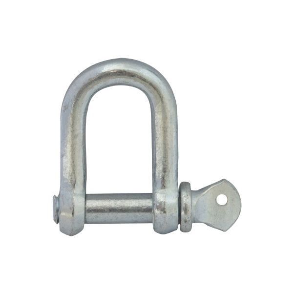 M5 Zinc Plated Commercial D-Shackle (3/16'')