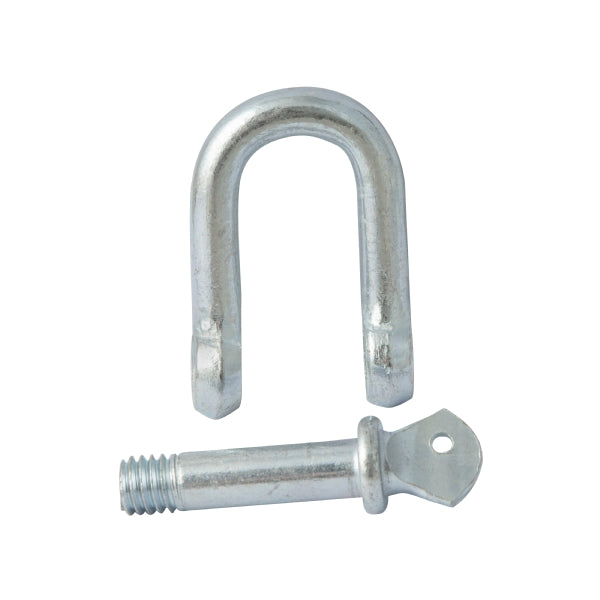 M25 Zinc Plated Commercial D-Shackle (1'')