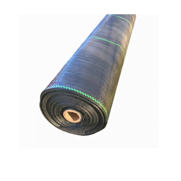 Grass Roots 12M x 1M Black Classic Weed Control Fabric