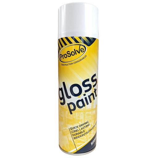 WHITE GLOSS SPRAY PAINT