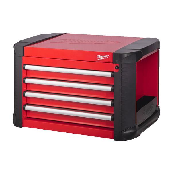 Milwaukee 30'' TOOLGUARD 4 Drawer Steel Storage Top Chest