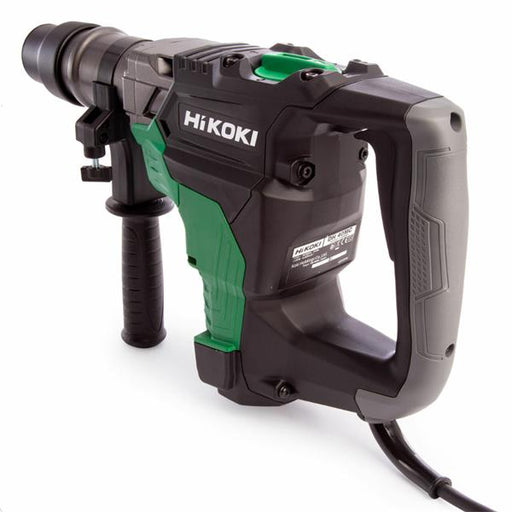 HiKOKI rotary hammer drill on a white background