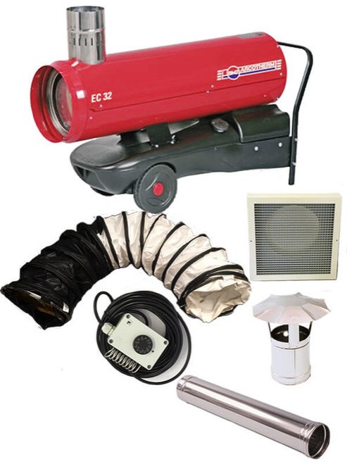 Biemmedue BM2 EC2 Heater Dual Voltage c/w Accessories