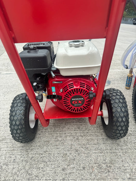 Honda 6.5HP Power Washer with Hawk Pump (2,200psi) Red Frame