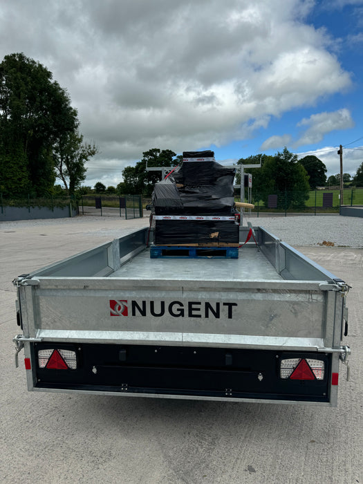 Nugent Tipper 12' 2'' x 5' 11'' c/w Dropsides (3500kg)