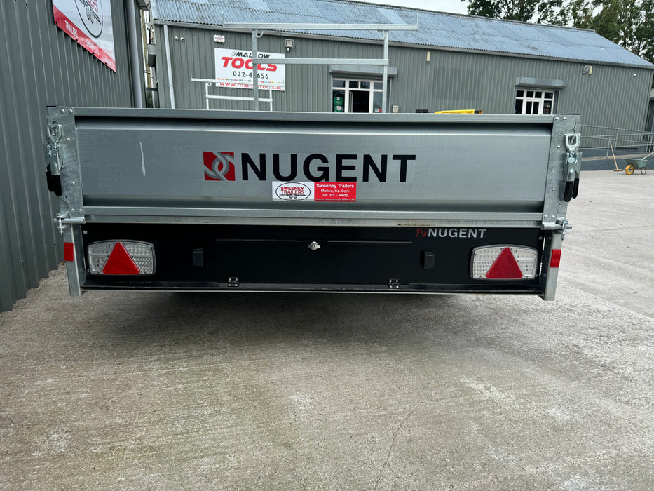 Nugent Flatbed 10ft x 6ft Twin Axle c/w Dropsides (3500kg) Alloy Floor