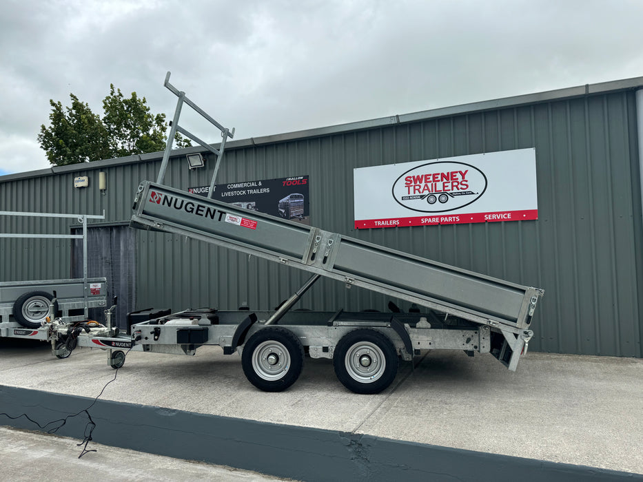 Nugent Tipper 12' 2'' x 5' 11'' c/w Dropsides (3500kg)