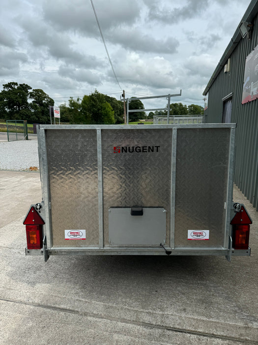 Nugent Utility 7' 1'' x 4' 2'' Single Axle Trailer c/w Ramp Door (750kg)