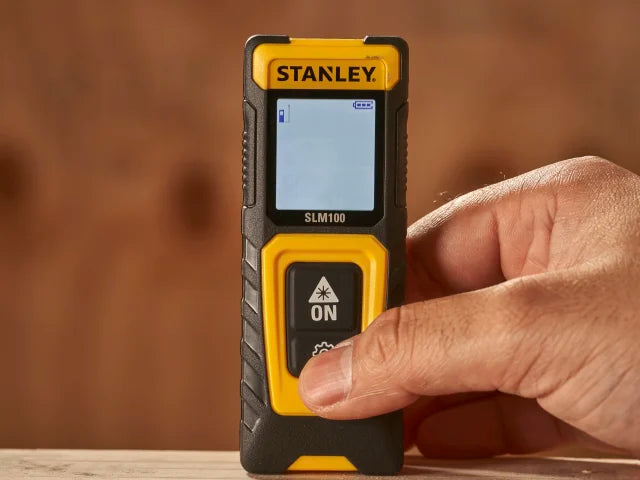 Stanley SLM100 Medidor Distancia Láser 30m de segunda mano por 40 EUR en Barcelona en WALLAPOP Stanley SLM100 Medidor Distancia Láser 30m de segunda mano por 40 EUR en Barcelona en WALLAPOP