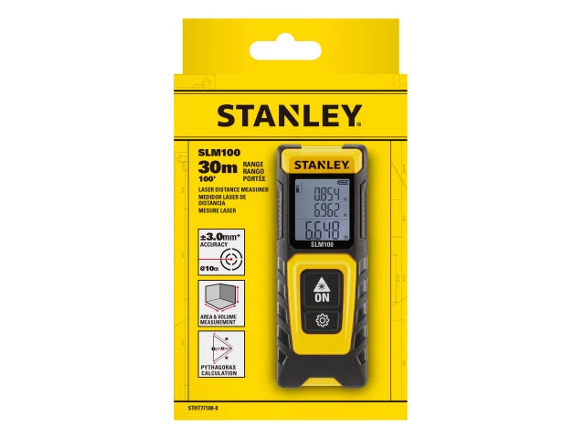 Stanley SLM100 Laser Distance Measure 30M