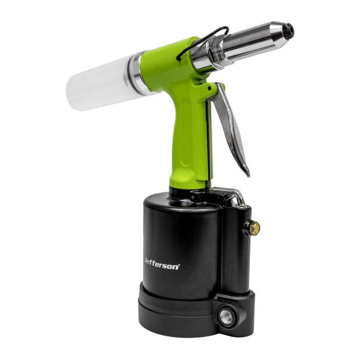 Jefferson 1/4'' Professional Air-Hydraulic Blind Riveter (2.4 - 6.4mm)