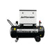 Jefferson air compressor on a white background