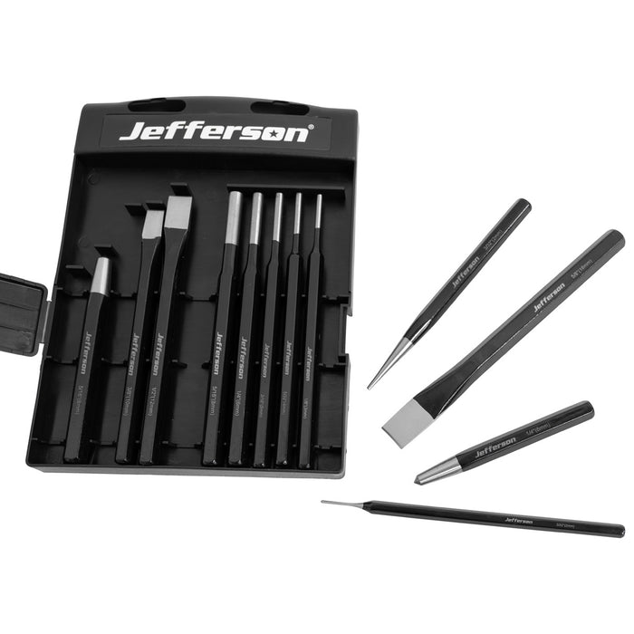 Jefferson 12pc Chisel & Punch Set
