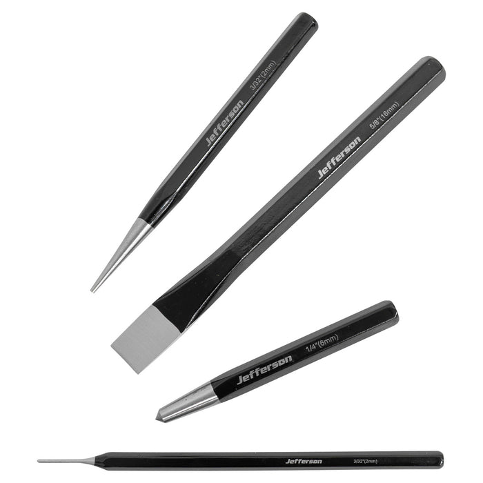 Jefferson 12pc Chisel & Punch Set