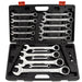 jefferson combination ratchet spanner set