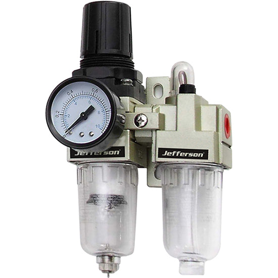 Jefferson 1/4" Outlet Filter Regulator / Lubricator