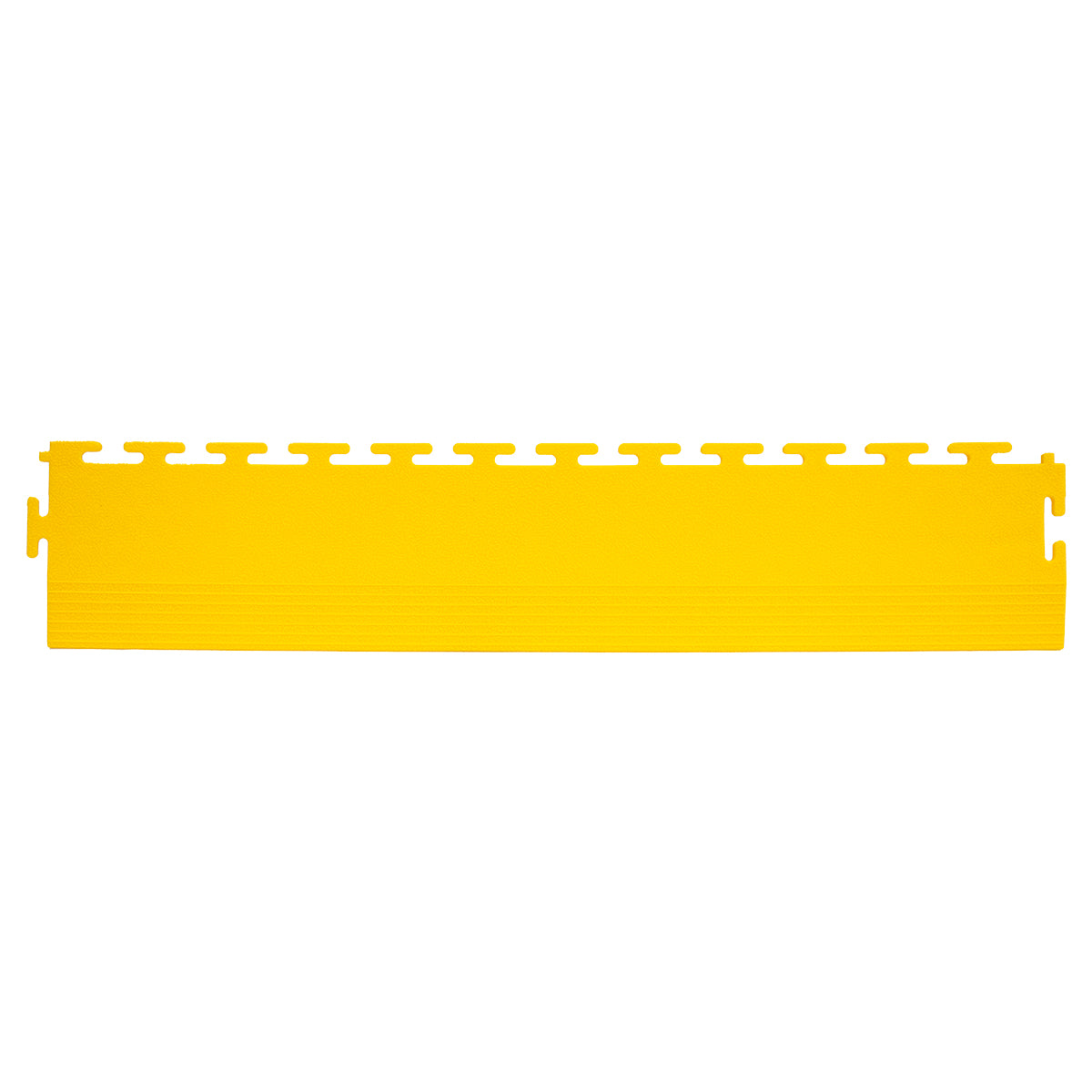 Jefferson Edging for 500 x 500 Interlocking PVC Floor Tiles Yellow (10 ...