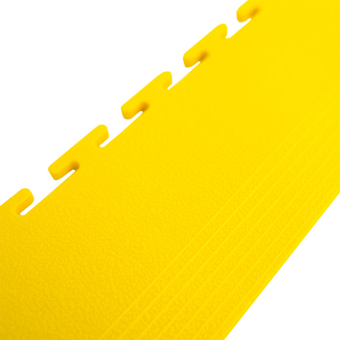 Jefferson Edging for 500 x 500 Interlocking PVC Floor Tiles Yellow (10pk)