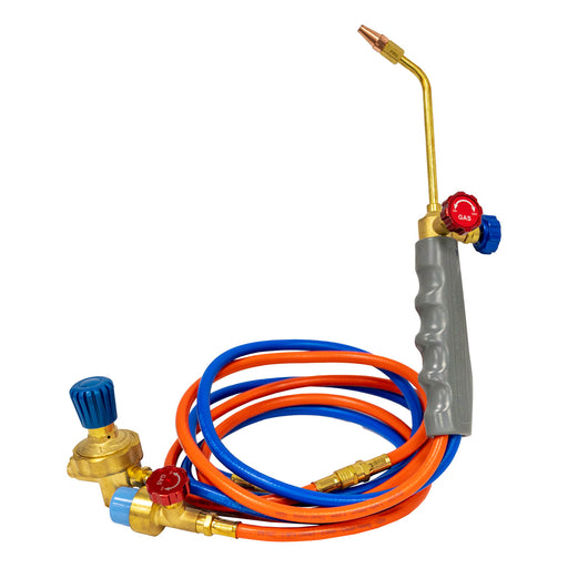 brazing gas torch with regulator
