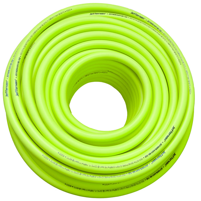 Jefferson 50M x 10mm High-Vis Hybrid Airline Hose