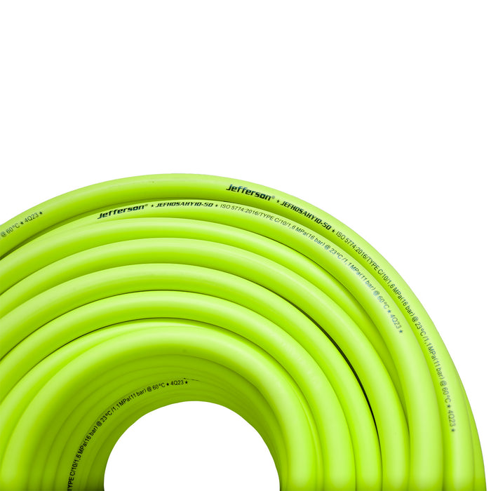 Jefferson 50M x 10mm High-Vis Hybrid Airline Hose