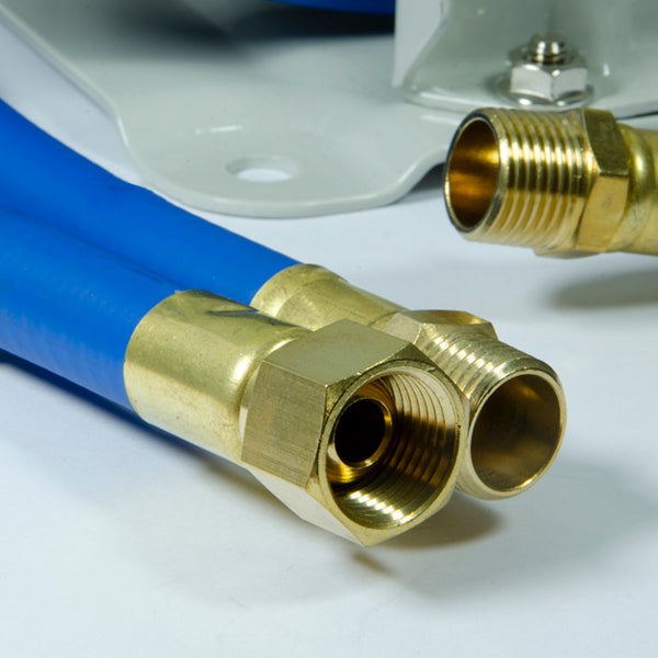 Jefferson 3/8" 15M Industrial Retracting Air Hose Reel