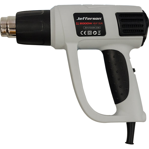 Jefferson 2000w Variable Speed Heat Gun (230v)