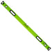 Green level tool on a white background