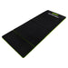 black foldable garage work kneeling mat on a white background