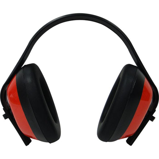 jefferson red and black ear muffs