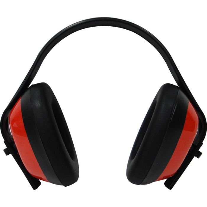 jefferson red and black ear muffs