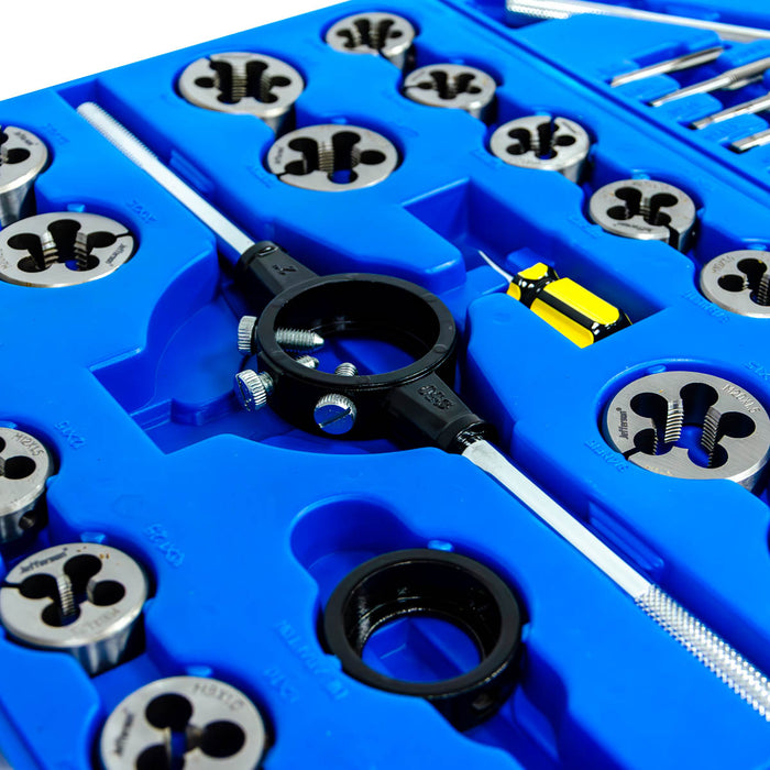 Jefferson 45pc Metric Tap & Die Set (M6 - M24)