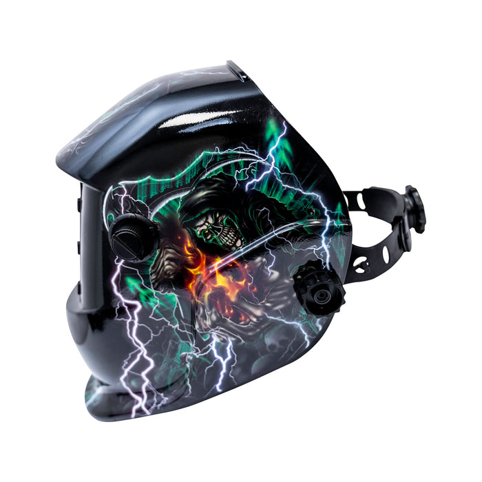 Jefferson Automatic Welding & Grinding Helmet Type 5 (Lightning Design)