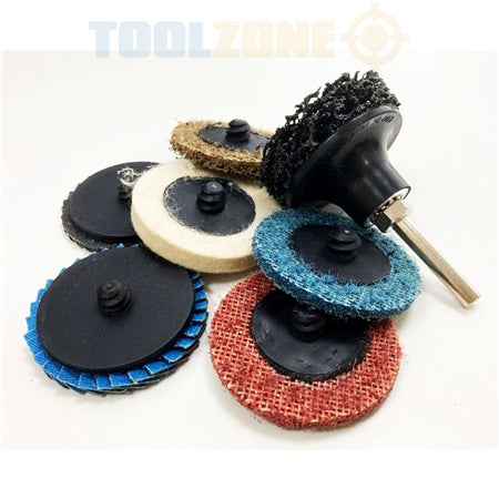 Toolzone 9Pc 2" Sanding & Prepping Set