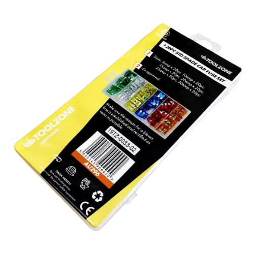 120pc Standard Car Fuse Set (5amp - 30amp)