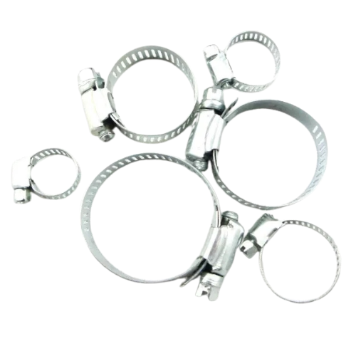 35pc Stainless Steel Hose Clamp Set (8 - 44mm)