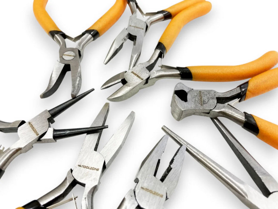 Toolzone 8pc Assorted Mini Plier Set