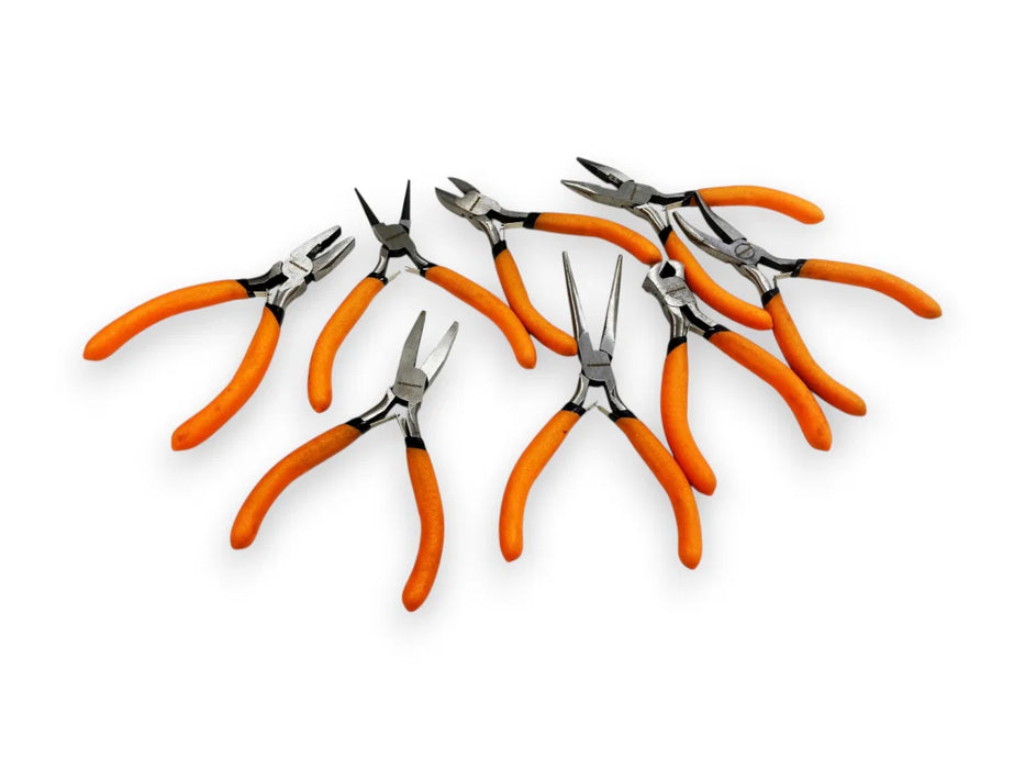 Toolzone 8pc Assorted Mini Plier Set